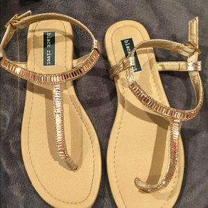 Tan sandals